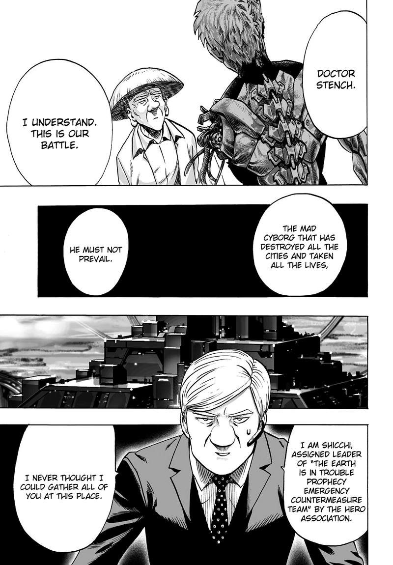 One Punch Man Manga Chapter 40 page 7 - Outlaw