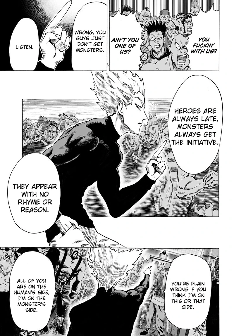 One Punch Man Manga Chapter 41 page 13 - The Man Who Wants To Be A Monster