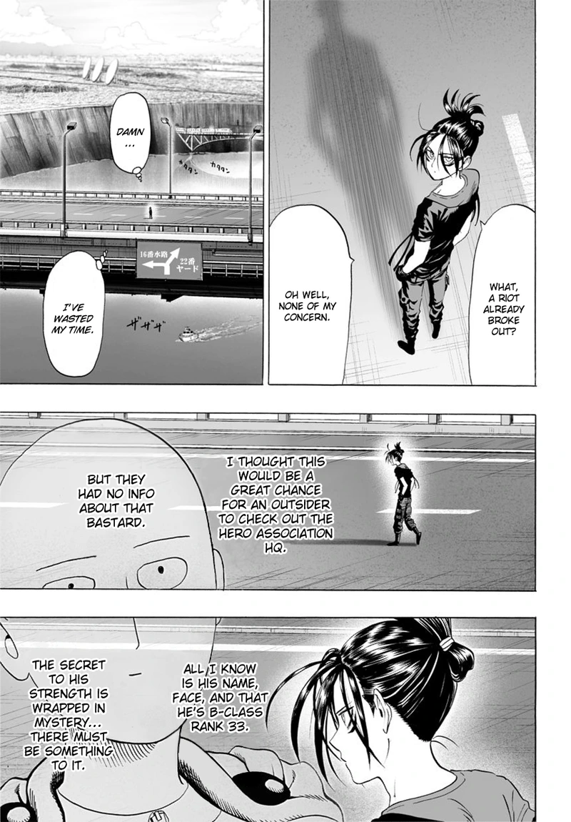 One Punch Man Manga Chapter 41 page 19 - The Man Who Wants To Be A Monster