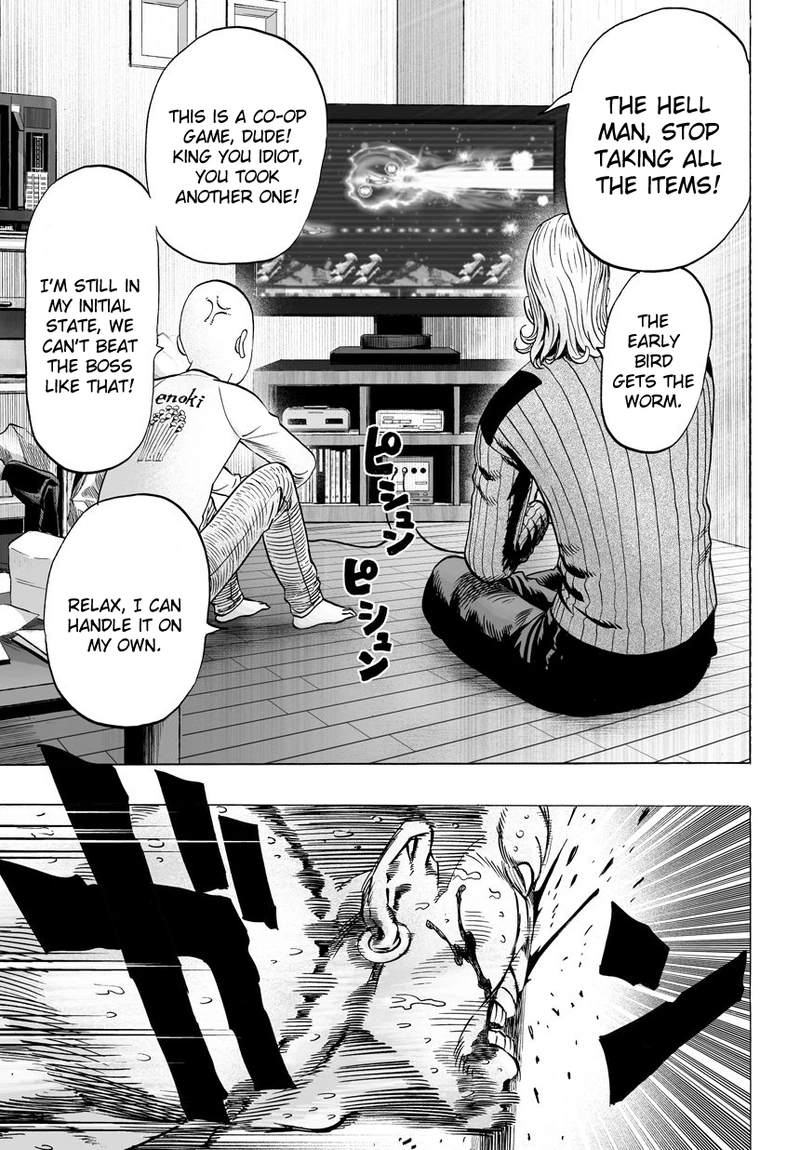 One Punch Man Manga Chapter 41 page 21 - The Man Who Wants To Be A Monster
