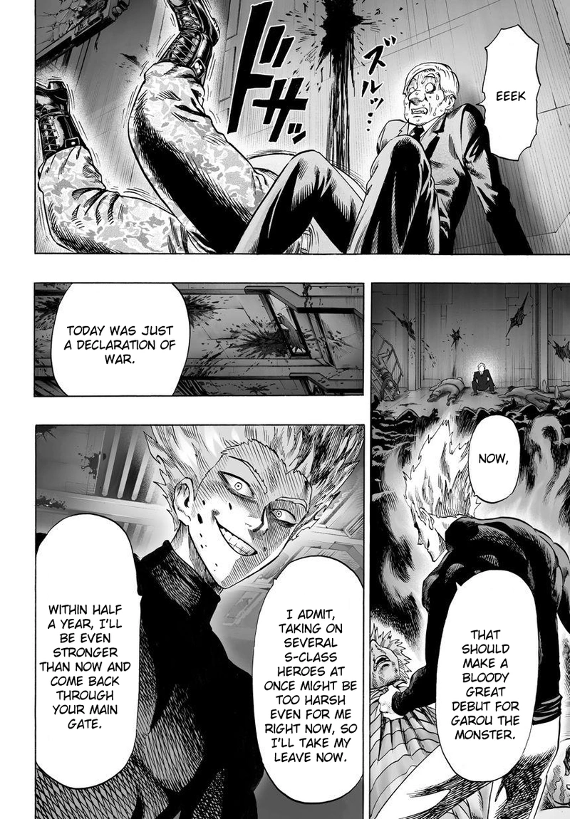 One Punch Man Manga Chapter 41 page 22 - The Man Who Wants To Be A Monster