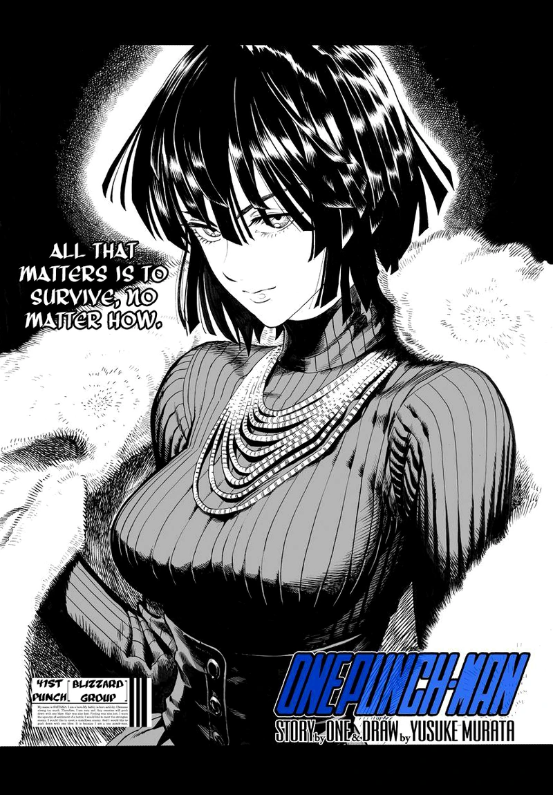 One Punch Man Manga Chapter 42 page 1 - Blizzard Group