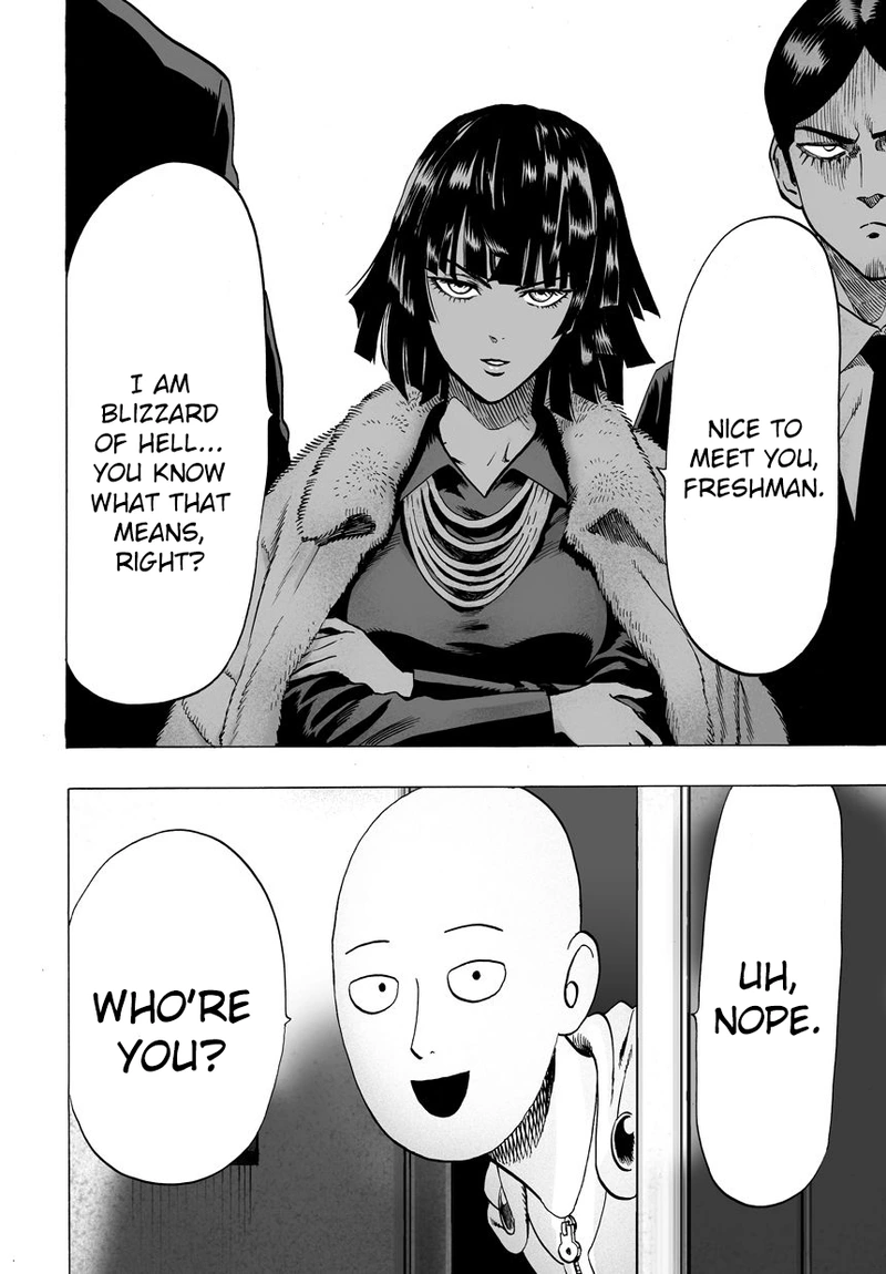 One Punch Man Manga Chapter 42 page 10 - Blizzard Group