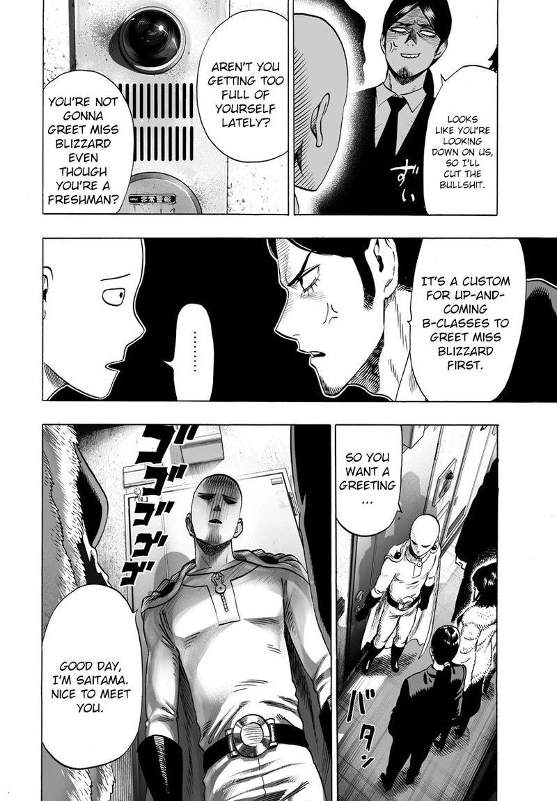 One Punch Man Manga Chapter 42 page 12 - Blizzard Group