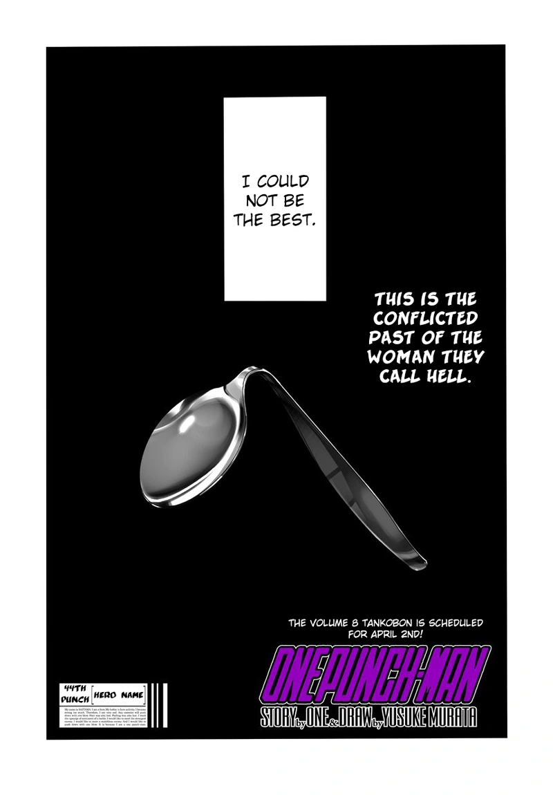 One Punch Man Manga Chapter 45 page 1 - Hero Name