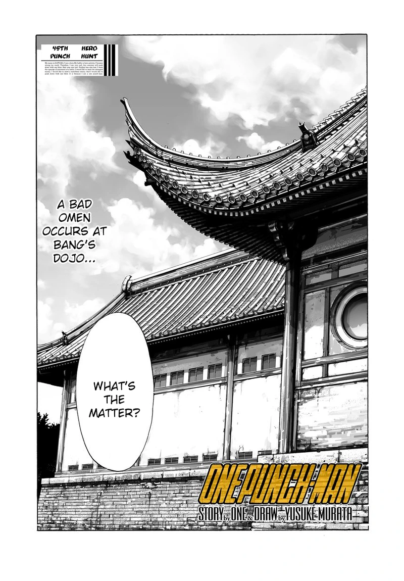 One Punch Man Manga Chapter 46 page 1 - Hero Hunt