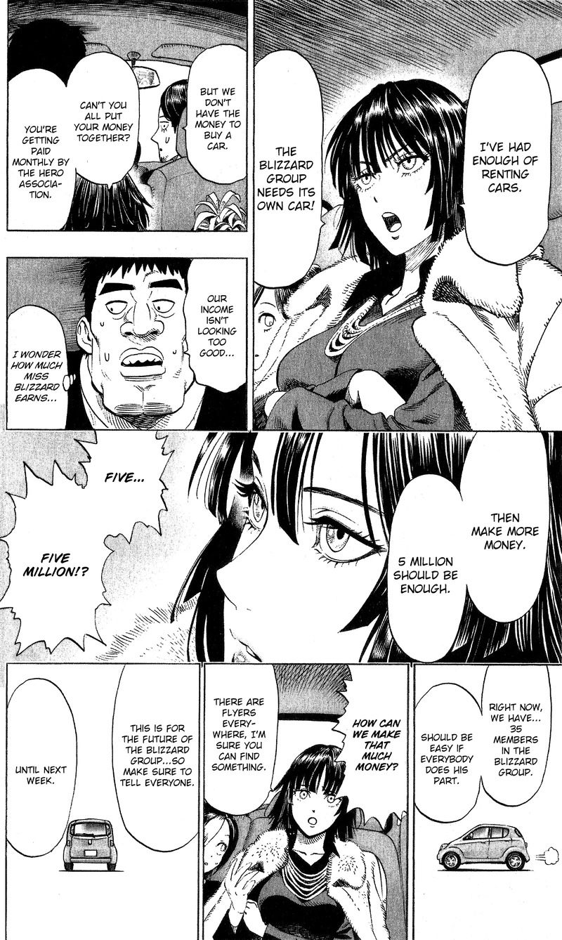 One Punch Man Manga Chapter 47.5 page 5 - Struggle of the Blizzard Group | Volume 9 Extras