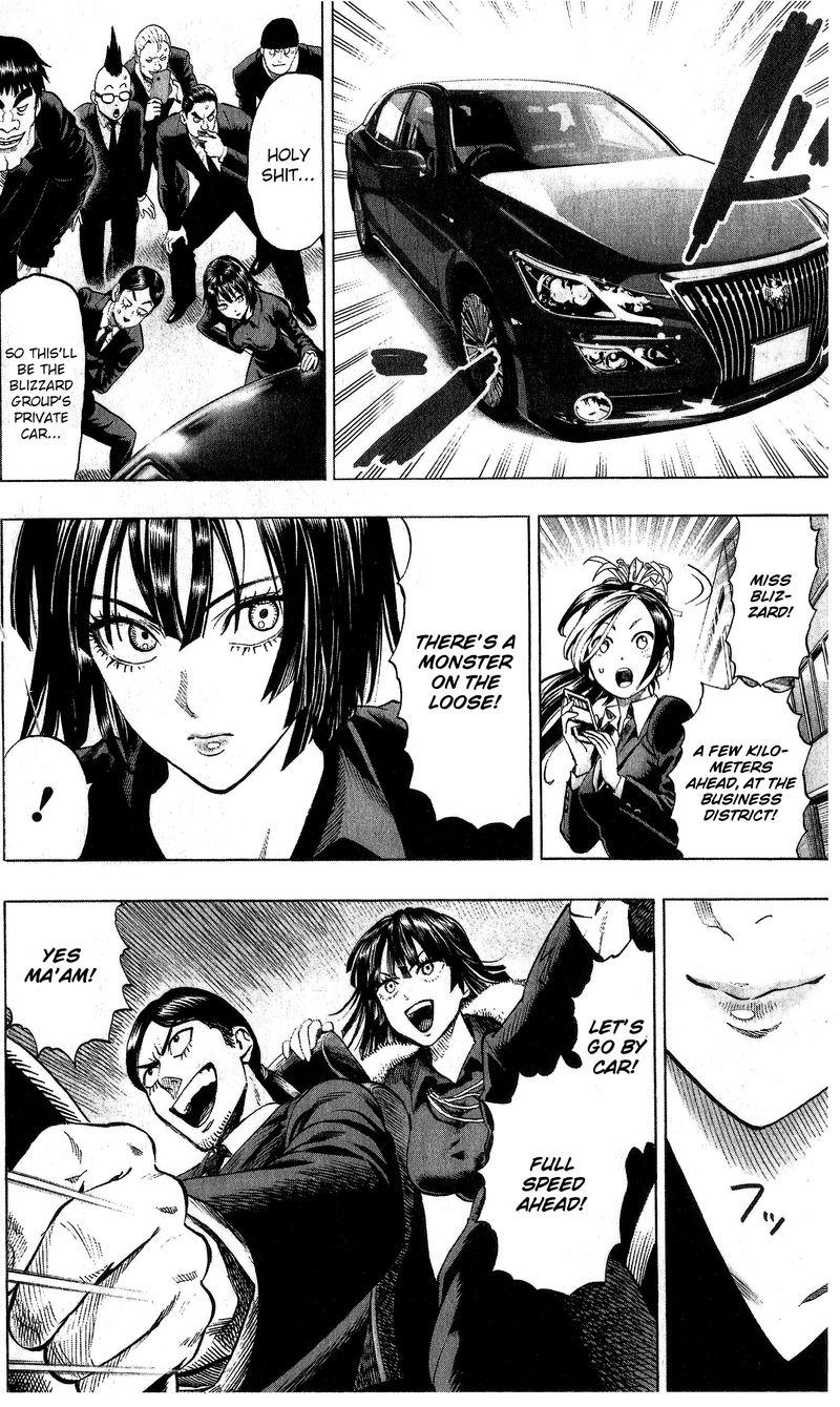 One Punch Man Manga Chapter 47.5 page 9 - Struggle of the Blizzard Group | Volume 9 Extras