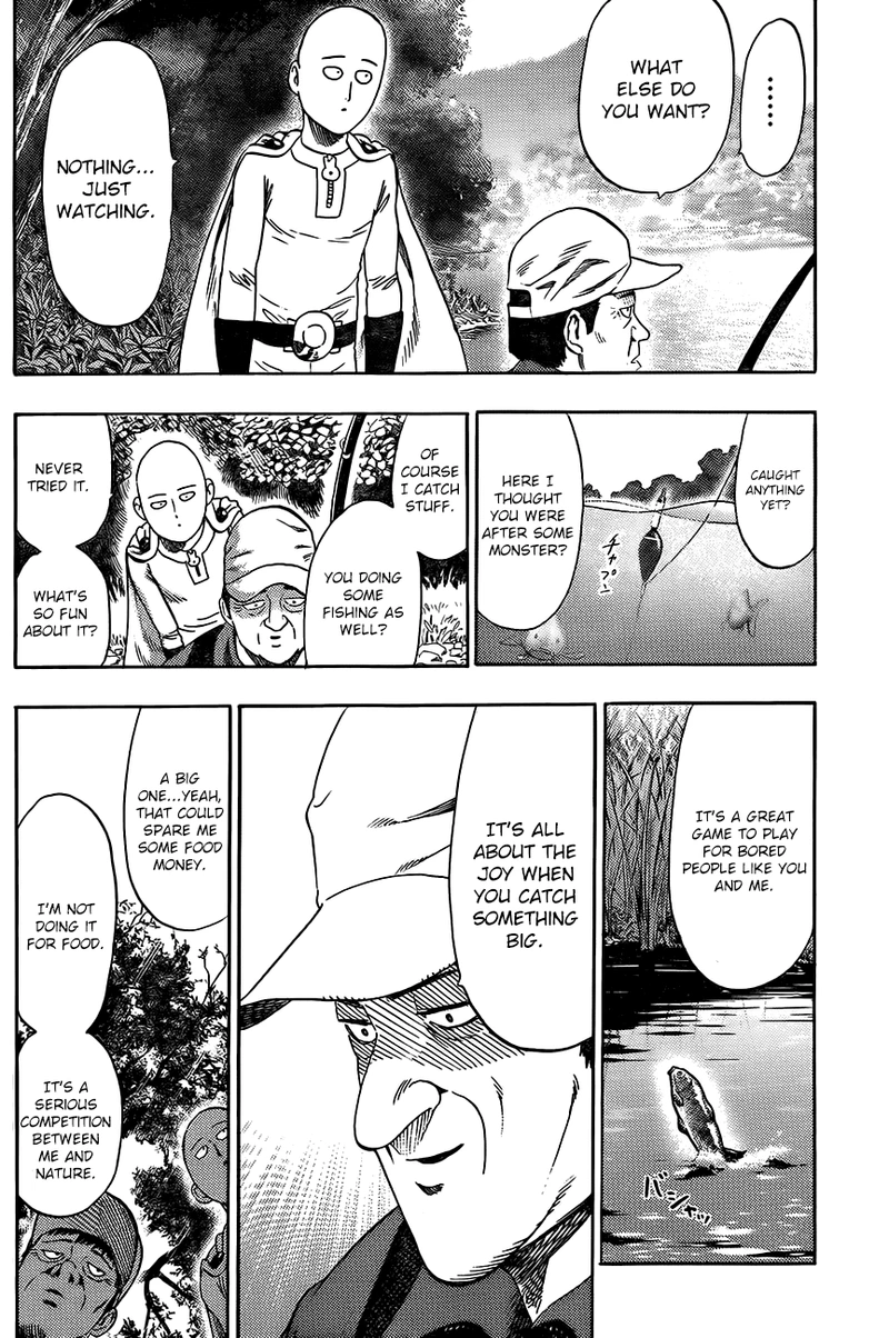 One Punch Man Manga Chapter 47.6 page 4 - Catch & Smash | Volume 9 Extras