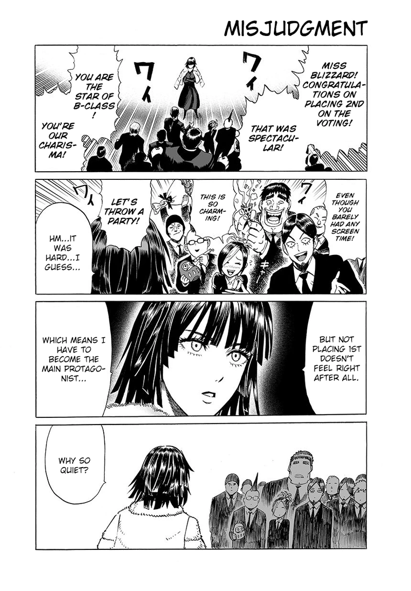 One Punch Man Manga Chapter 47.8 page 2 - Misinterpretation | Online Extras