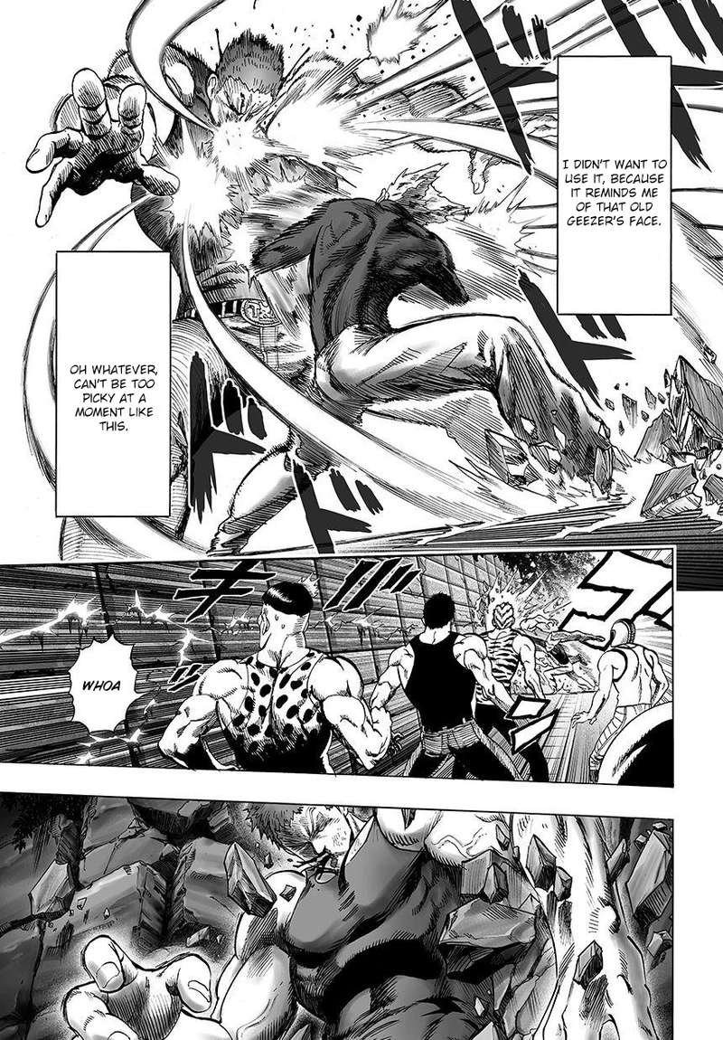 One Punch Man Manga Chapter 47 page 12 - Technique