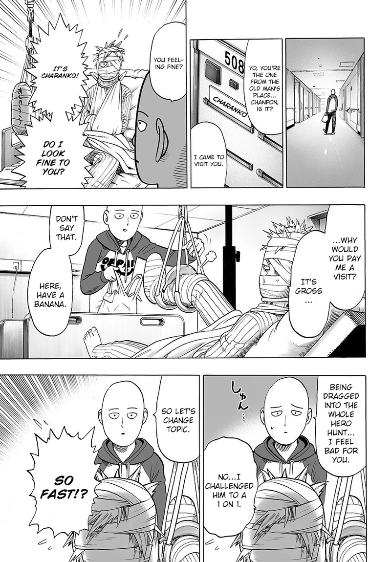 One Punch Man Manga Chapter 49 page 8 - I'm Bored Anyway