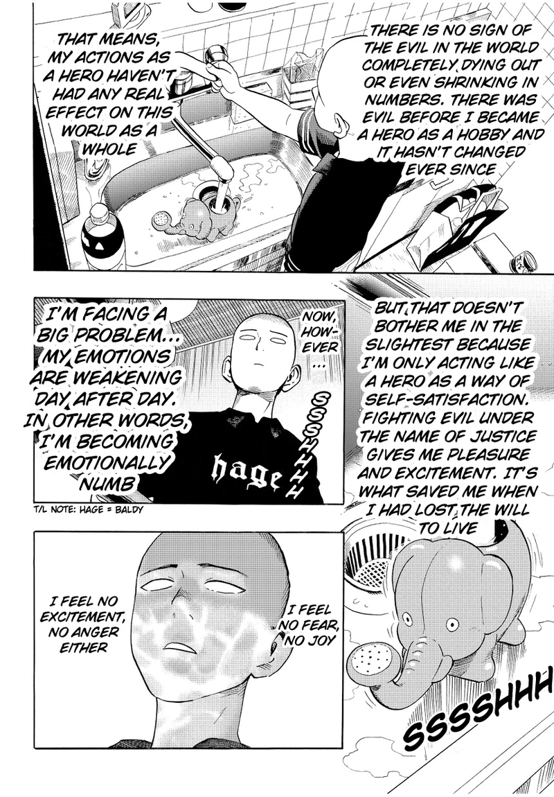 One Punch Man Manga Chapter 5 page 2 - Itch Explosion