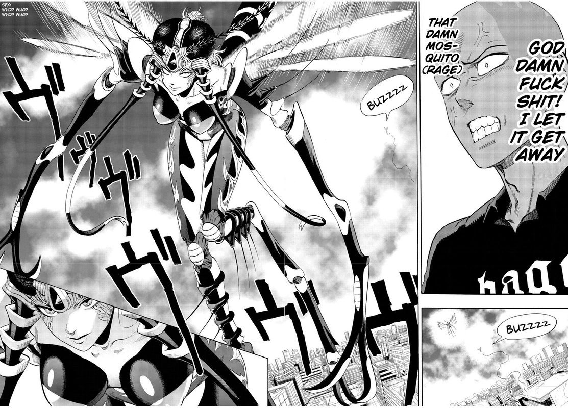 One Punch Man Manga Chapter 5 page 6 - Itch Explosion