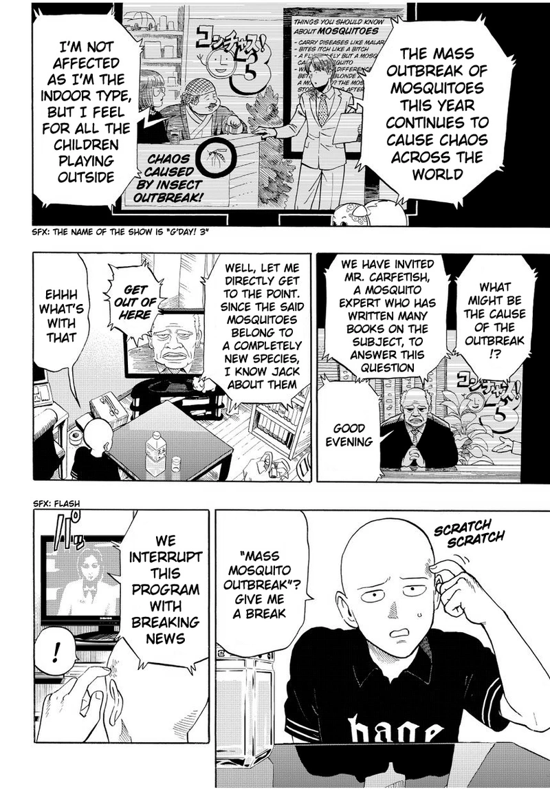 One Punch Man Manga Chapter 5 page 7 - Itch Explosion