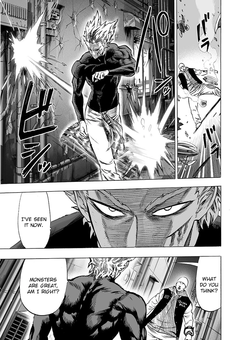 One Punch Man Manga Chapter 50 page 14 - Ride in Tone!