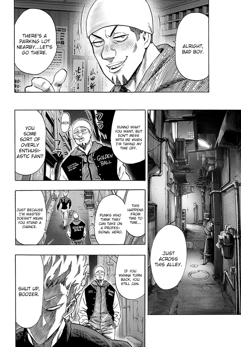 One Punch Man Manga Chapter 50 page 4 - Ride in Tone!