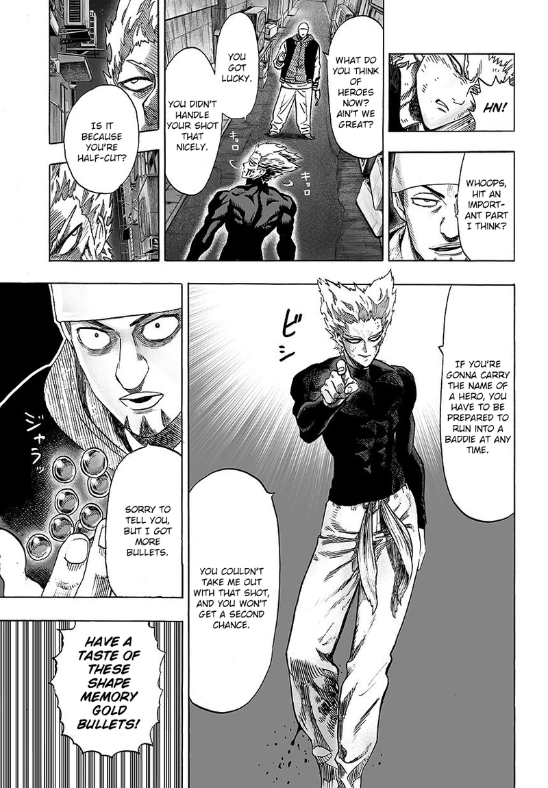 One Punch Man Manga Chapter 50 page 9 - Ride in Tone!