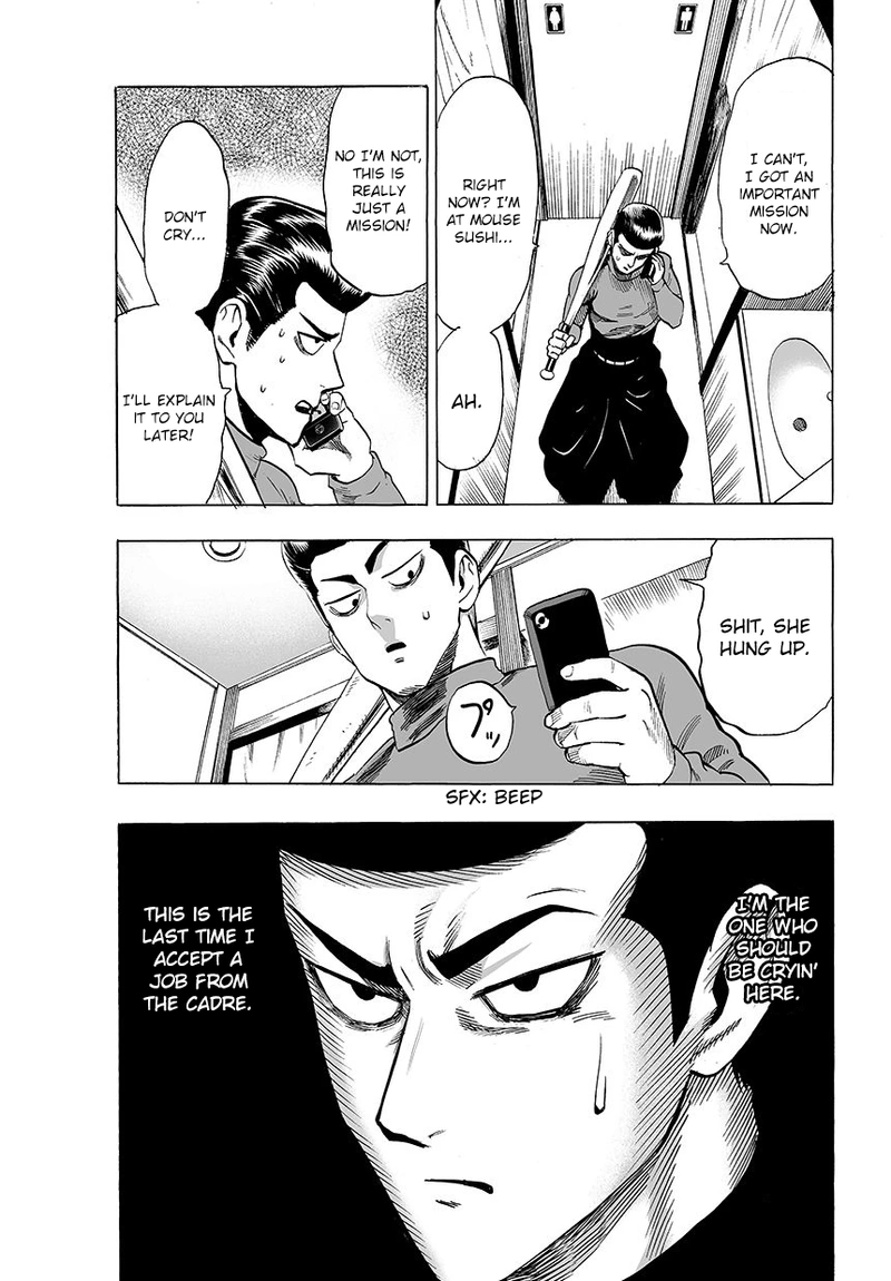 One Punch Man Manga Chapter 52 page 9 - Don't Put It Back!