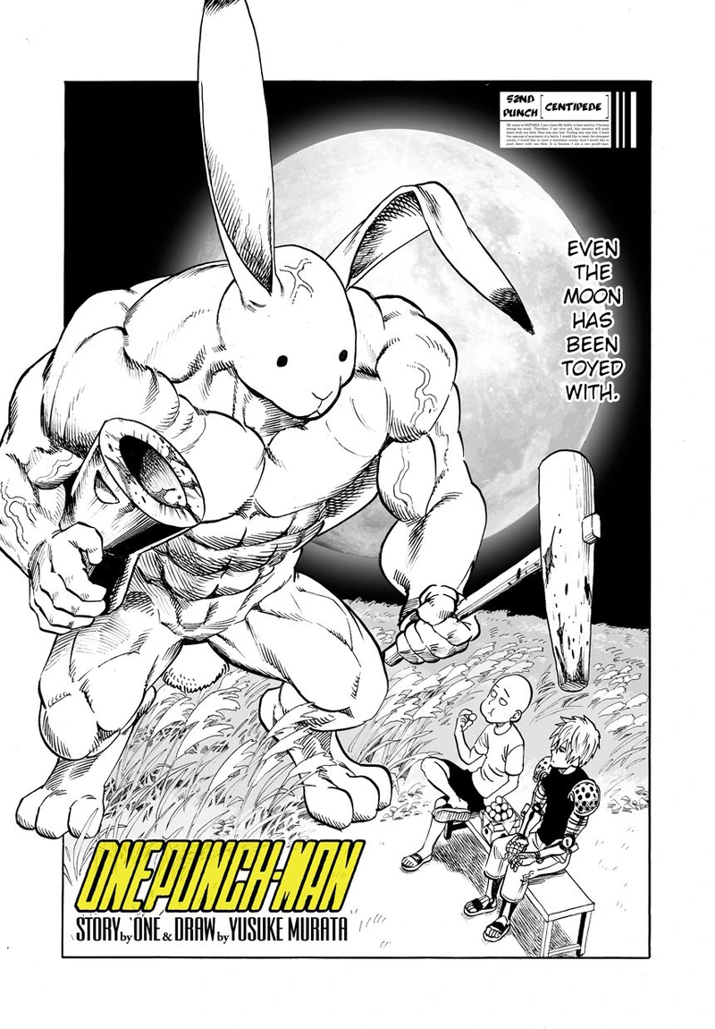 One Punch Man Manga Chapter 54 page 1 - Centipede