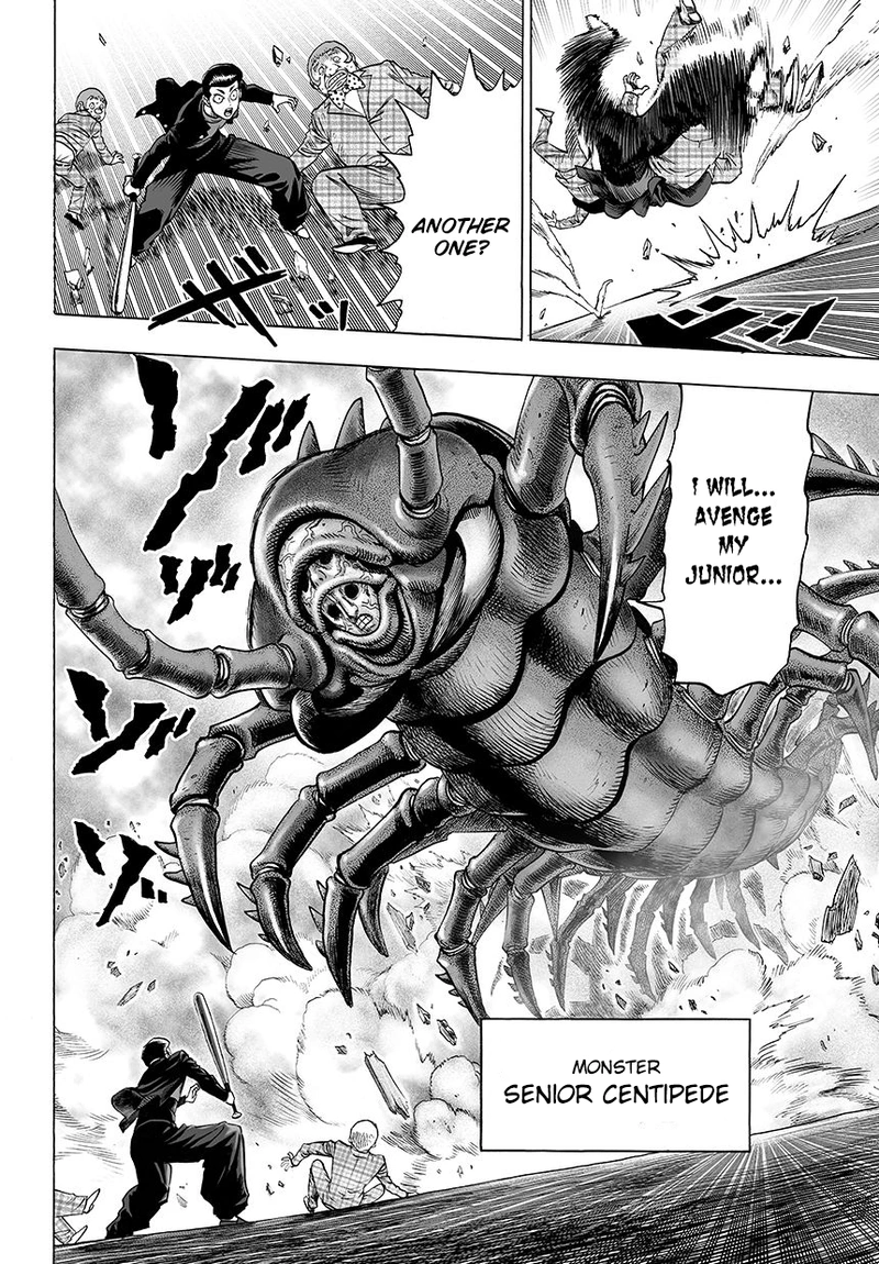 One Punch Man Manga Chapter 54 page 6 - Centipede