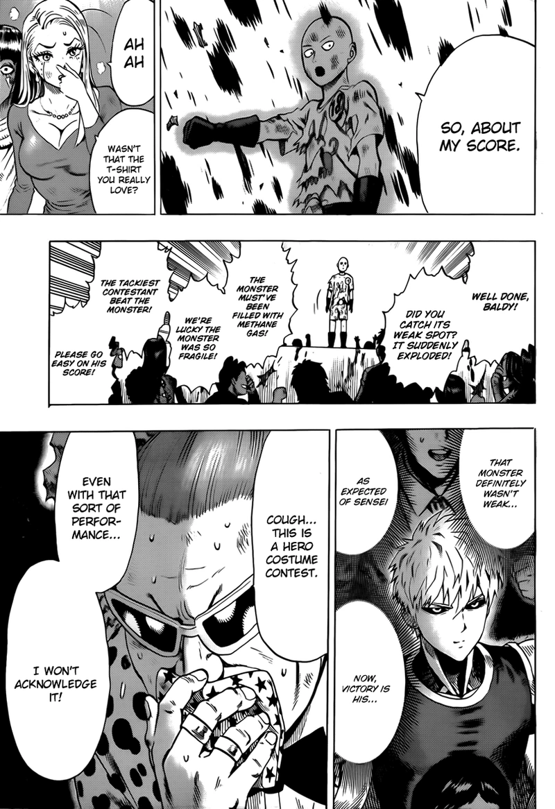 One Punch Man Manga Chapter 55.7 page 17 - Sense | Volume 10 Extras