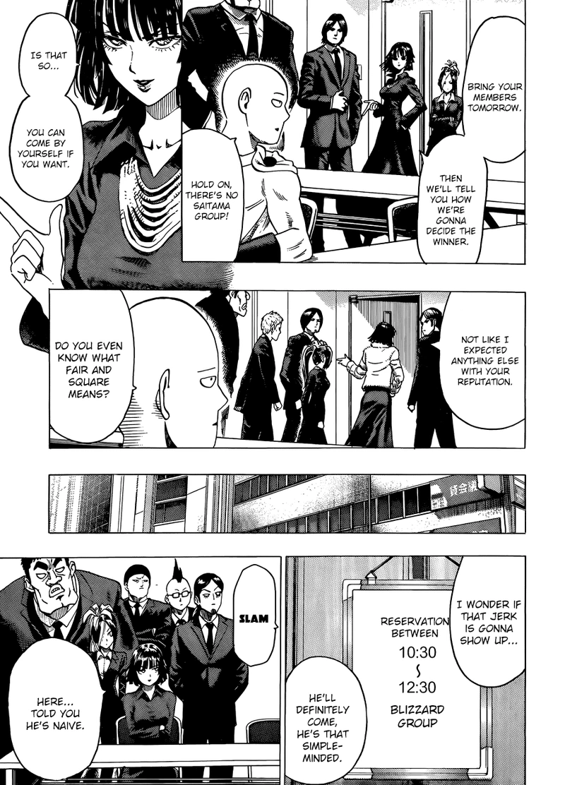 One Punch Man Manga Chapter 55.8 page 7 - Numbers | Volume 10 Extras