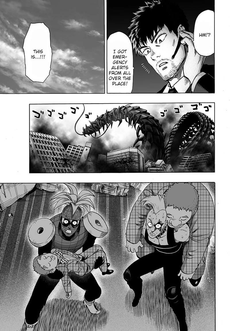 One Punch Man Manga Chapter 58 page 3 - Giant Insect
