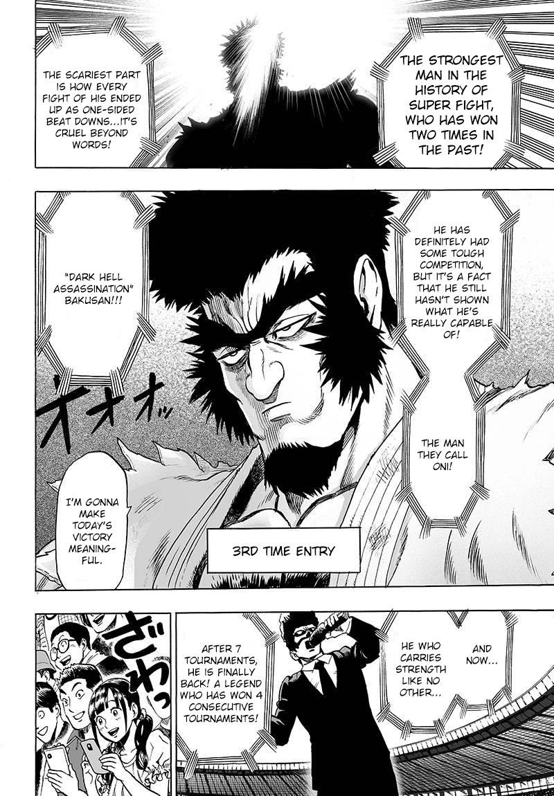 One Punch Man Manga Chapter 60 page 10 - Entering the Stadium