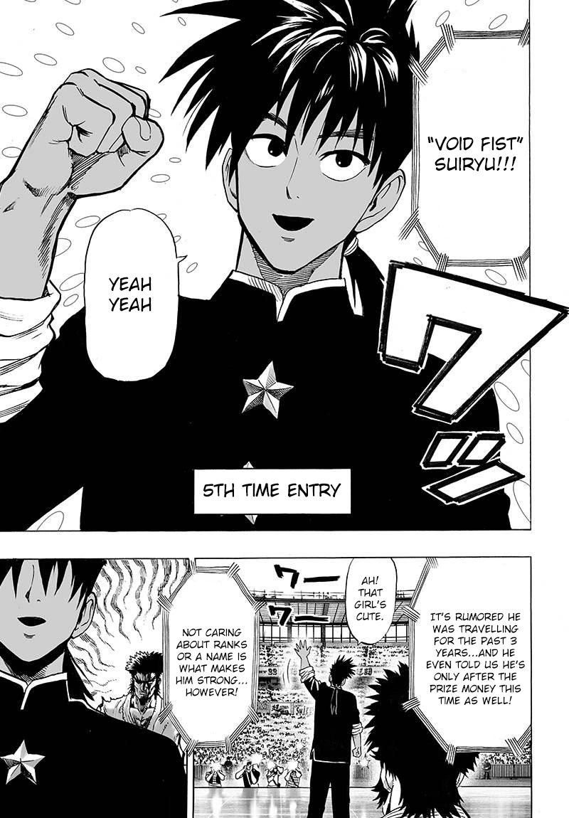 One Punch Man Manga Chapter 60 page 11 - Entering the Stadium