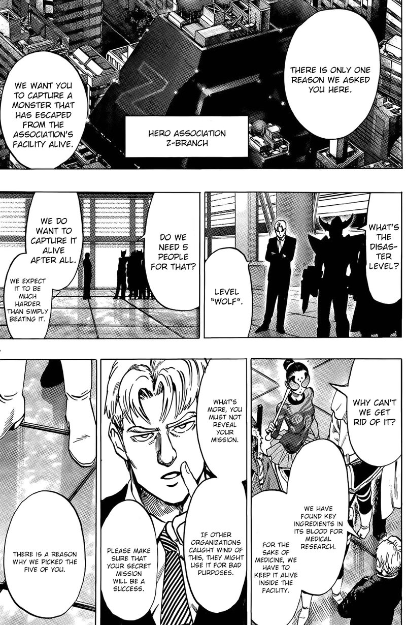 One Punch Man Manga Chapter 61.6 page 7 - Squadron | Volume 11 Extras