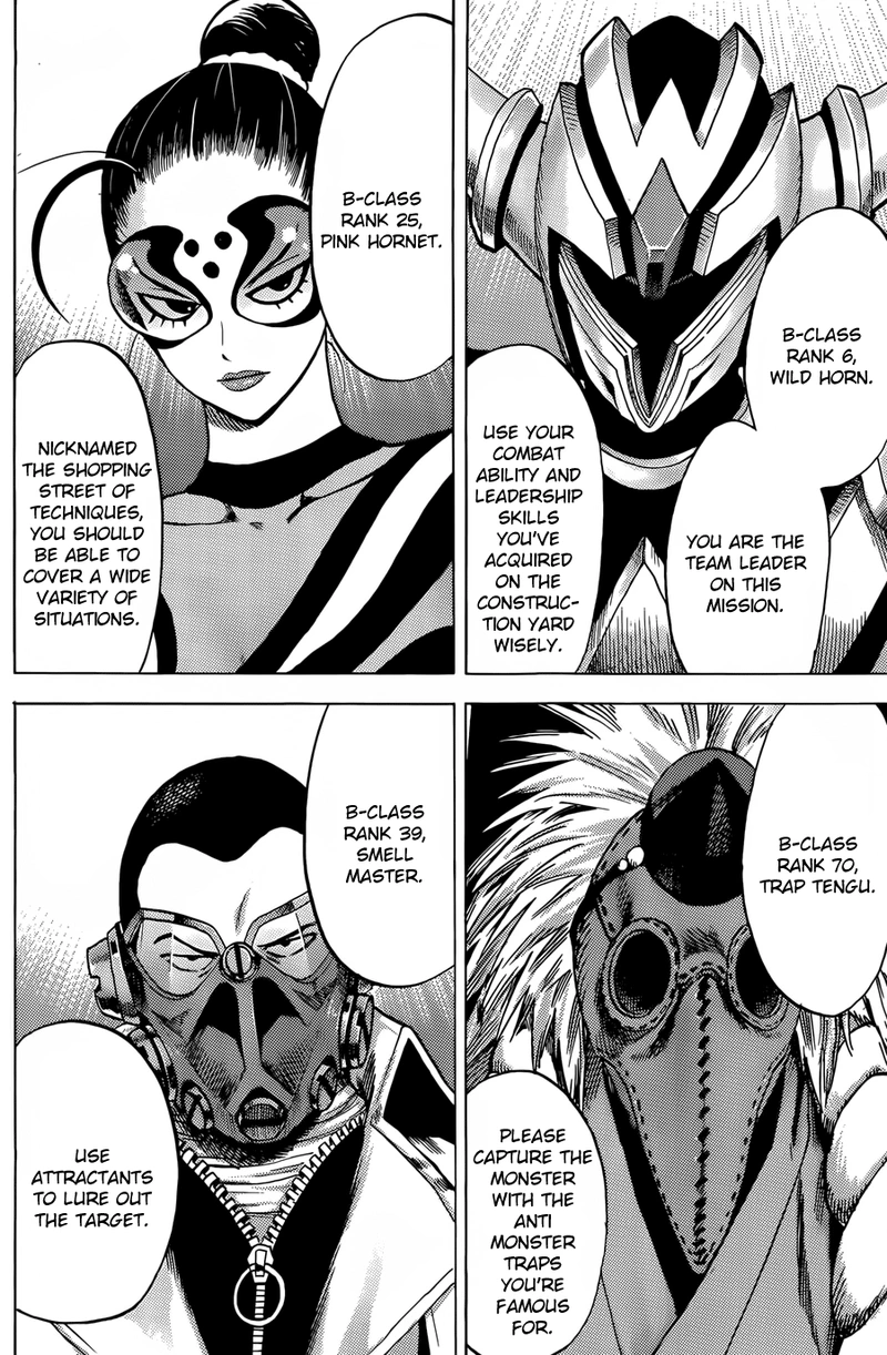 One Punch Man Manga Chapter 61.6 page 8 - Squadron | Volume 11 Extras