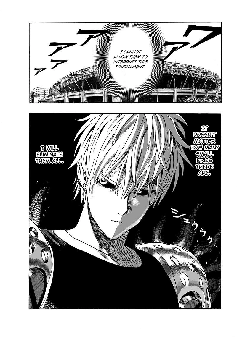 One Punch Man Manga Chapter 62 page 23 - Reason for Seeking