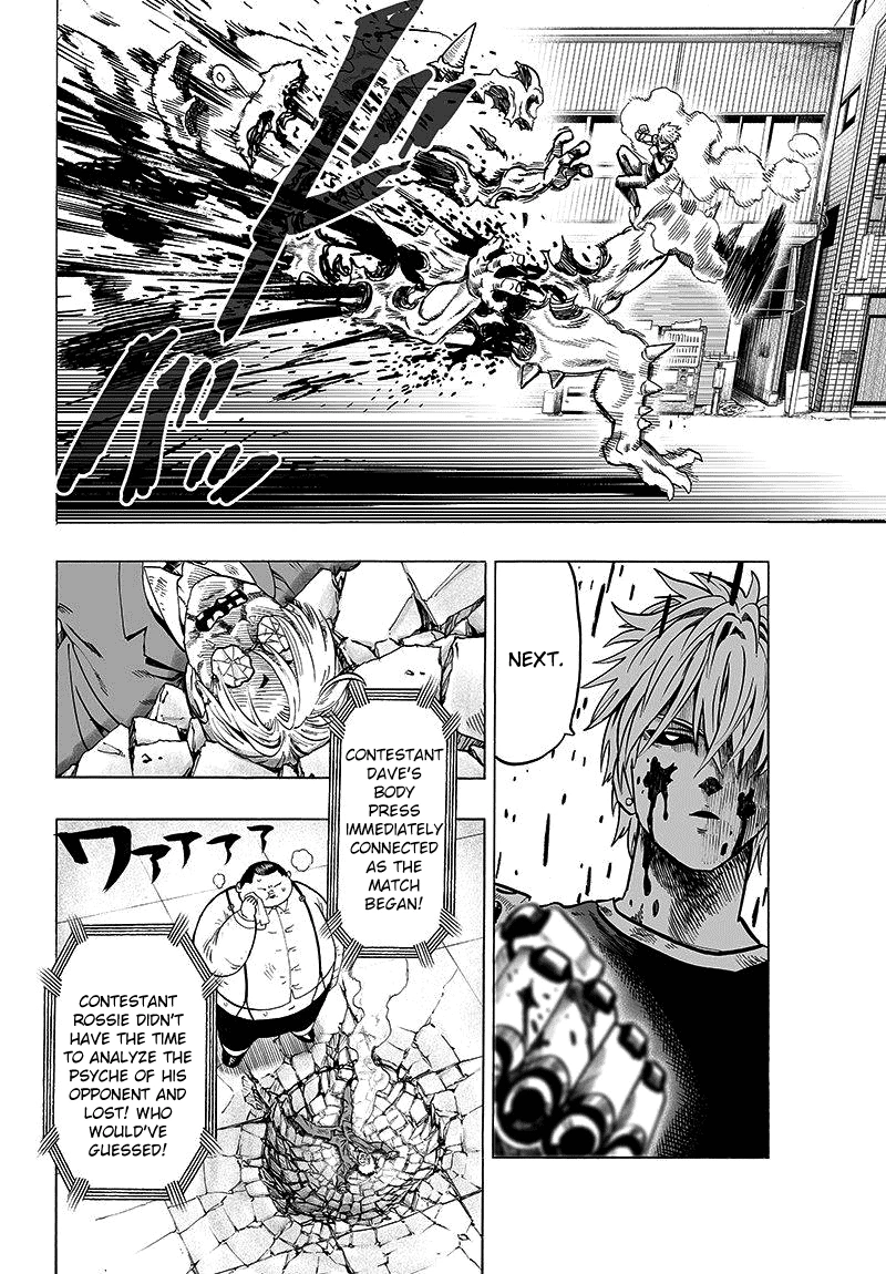 One Punch Man Manga Chapter 63 page 18 - Games and Combat