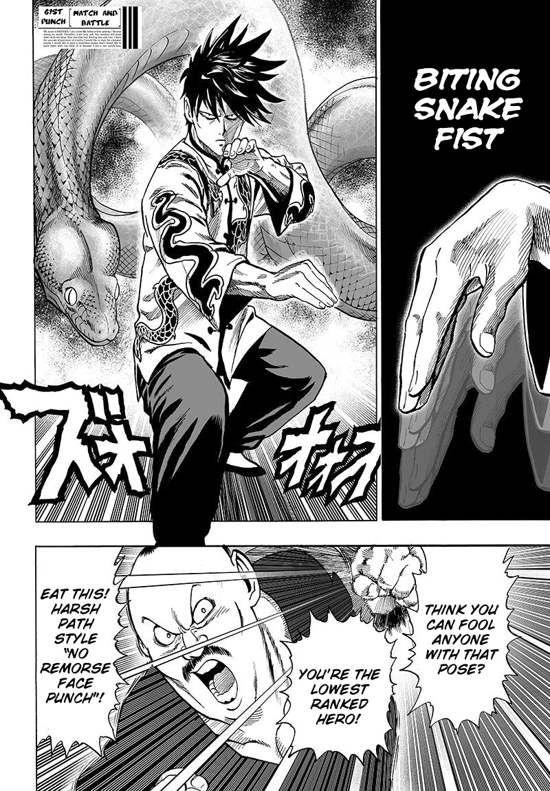 One Punch Man Manga Chapter 63 page 2 - Games and Combat