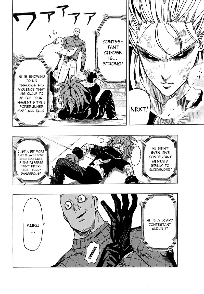 One Punch Man Manga Chapter 63 page 20 - Games and Combat