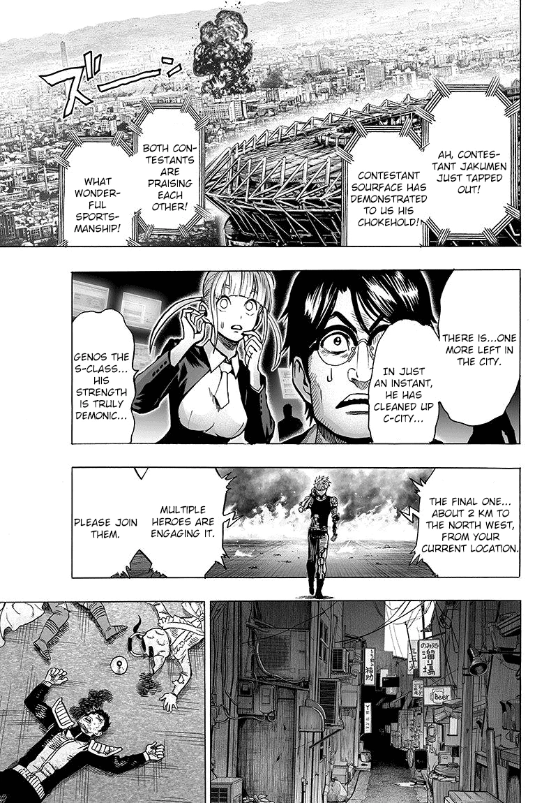 One Punch Man Manga Chapter 63 page 31 - Games and Combat