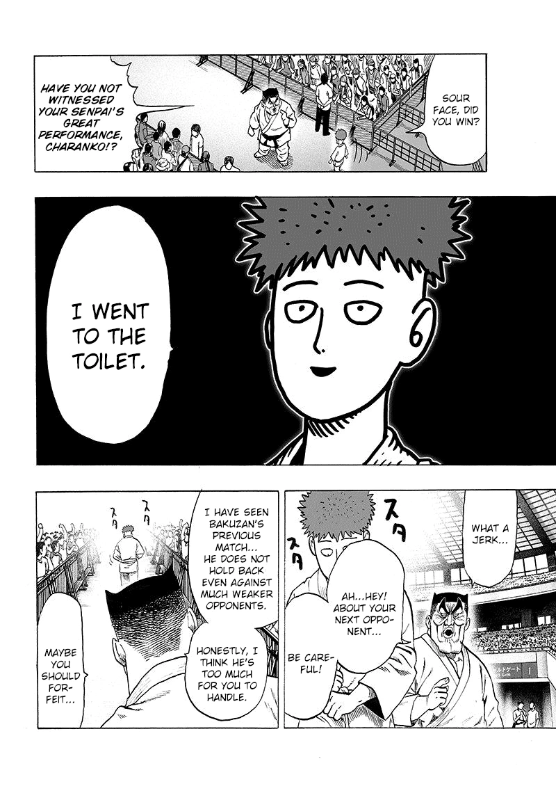 One Punch Man Manga Chapter 63 page 34 - Games and Combat