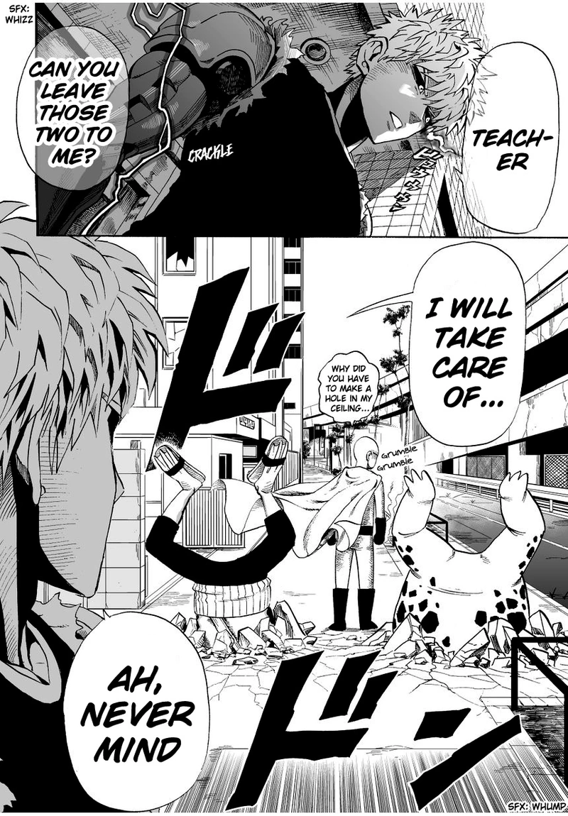 One Punch Man Manga Chapter 7 page 14 - Mysterious Raid