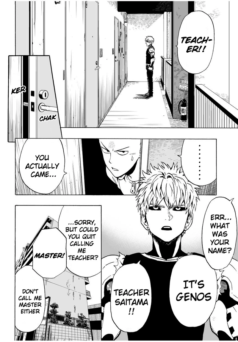 One Punch Man Manga Chapter 7 page 2 - Mysterious Raid