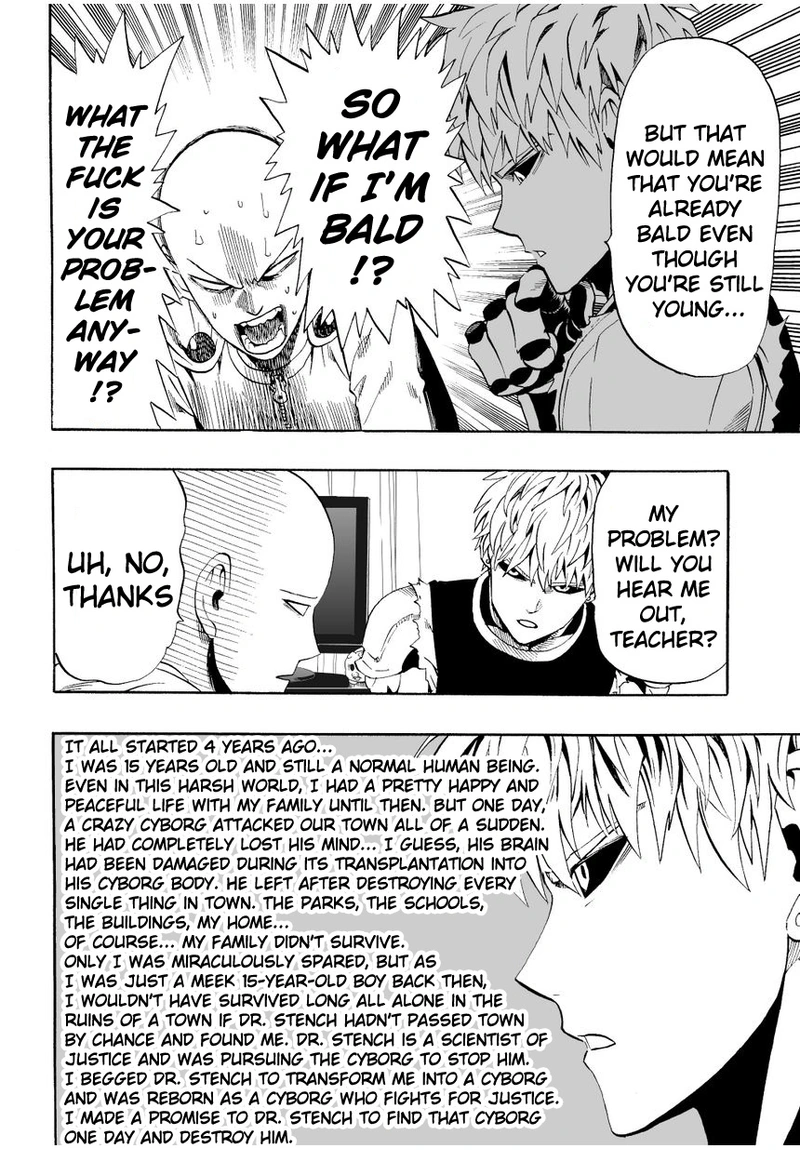 One Punch Man Manga Chapter 7 page 4 - Mysterious Raid