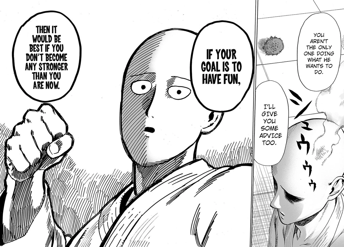 One Punch Man Manga Chapter 70 page 51 - Being Strong Is Fun