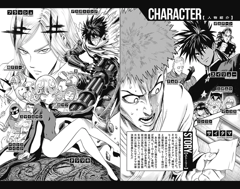 One Punch Man Manga Chapter 71.5 page 17 - Star | Volume 13 Extras