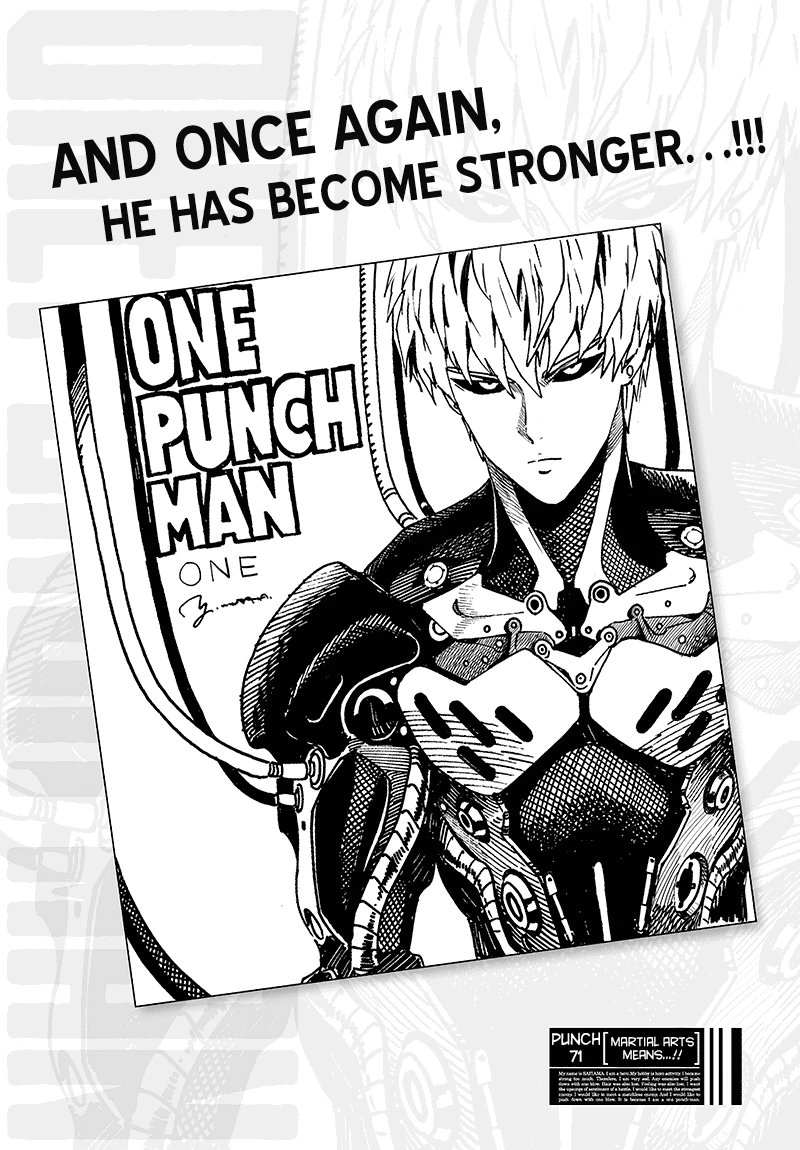 One Punch Man Manga Chapter 71 page 1 - Martial Arts Means...!!