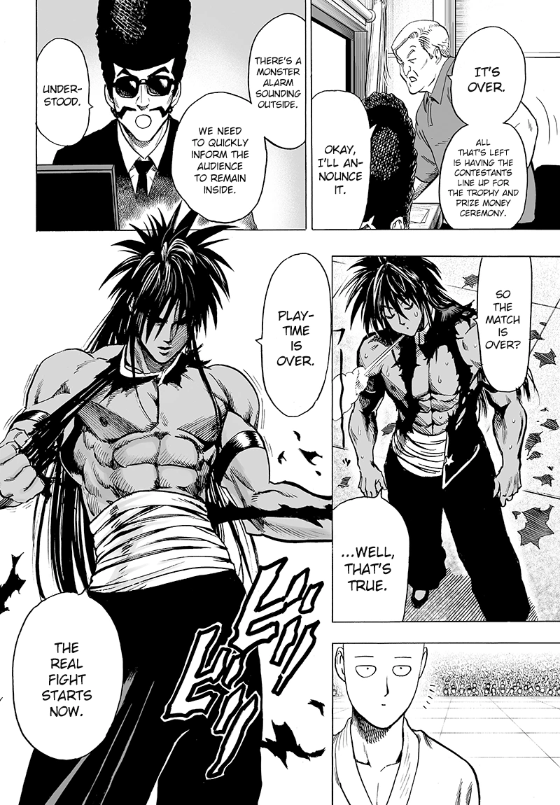 One Punch Man Manga Chapter 71 page 8 - Martial Arts Means...!!