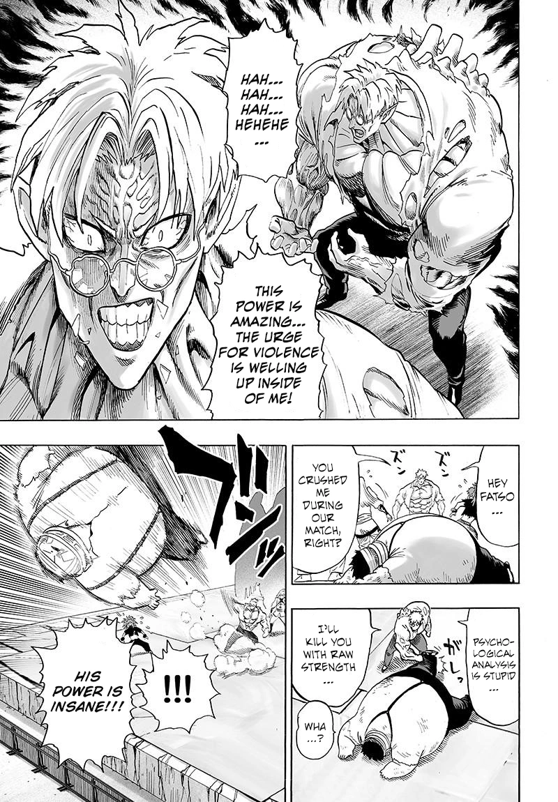 One Punch Man Manga Chapter 72 page 15 - Monsterization
