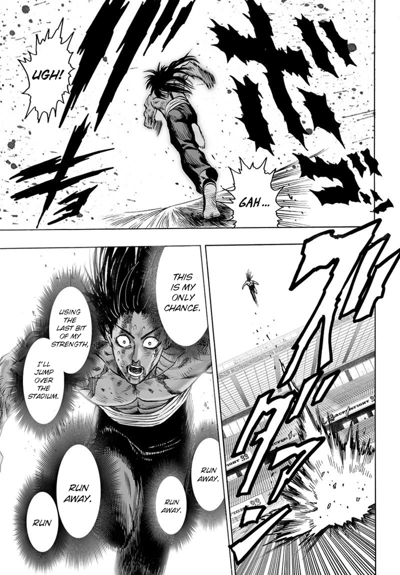 One Punch Man Manga Chapter 73 page 39 - Resistance of the Strong