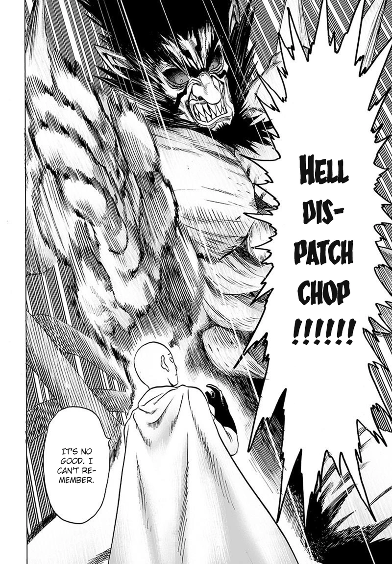 One Punch Man Manga Chapter 75 page 12 - Foul