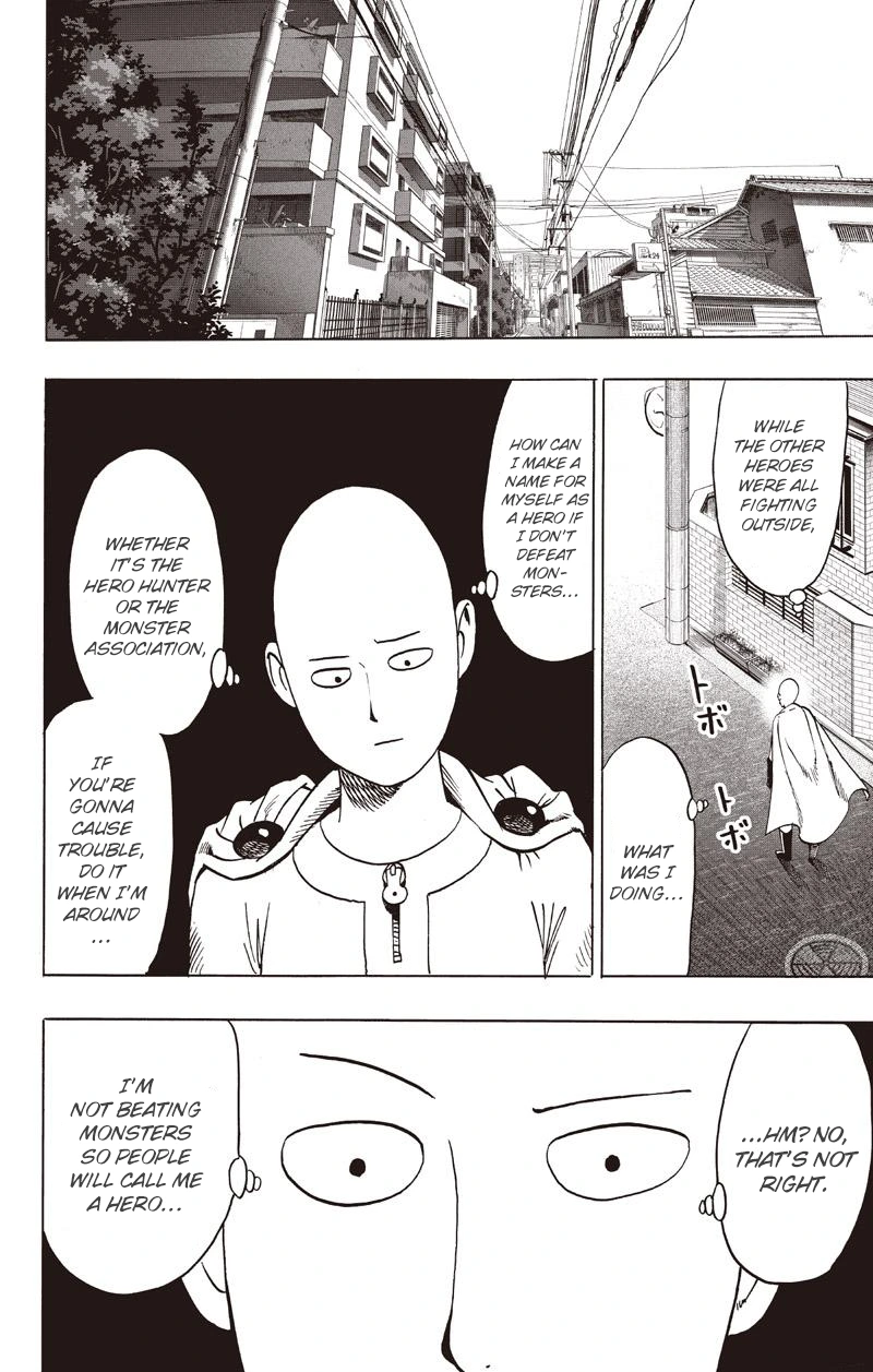 One Punch Man Manga Chapter 76 page 14 - Stagnation and Growth