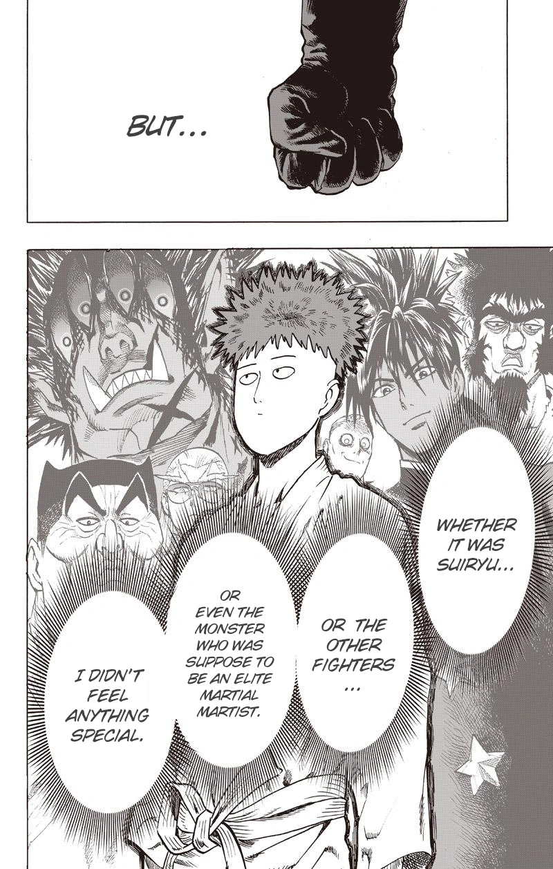 One Punch Man Manga Chapter 76 page 16 - Stagnation and Growth
